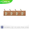 Wall Mounted Foldable Wooden Coat Hooks